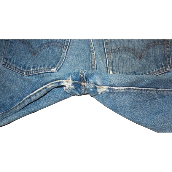 Vintage Levi's 501 Jeans Late Transitional '66 (1969-1970) Selvedge 28 x 28 1/2 - Picture 6 of 13